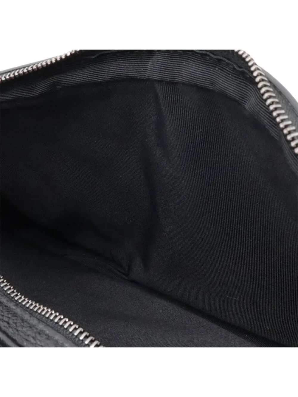 Chanel Quilted Casual Lock Backpack Caviar Leather Black Silver